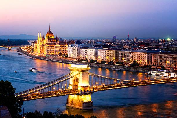 Budapest at night